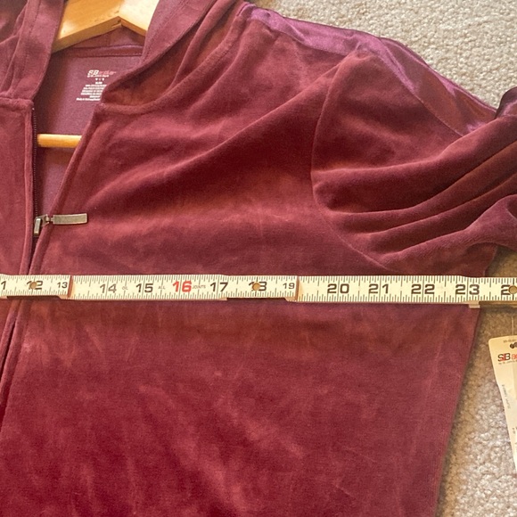 St John’s Bay Active zip front hoodie - Picture 4 of 6